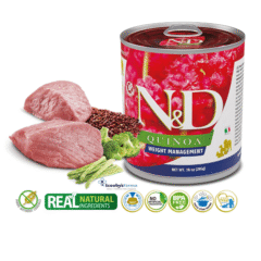 características alimento húmedo para perros con sobrepso nd quinoa weight management perros 285 g