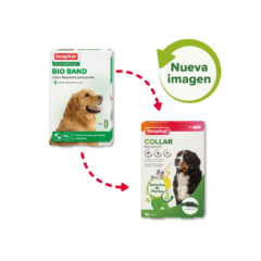 collar repelente perros medianos grandes Beaphar Bio Band 65 cm
