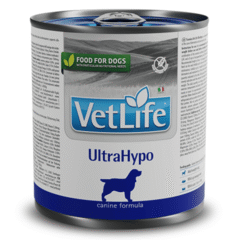 comida húmeda para perros con alergias farmina vet life ultrahypo 300 g