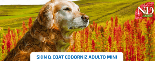 pienso piles sensibles skin coat codorniz perro adulto mini