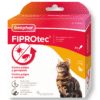 pipetas antiparasitarias para gatos FIPRONILO FIPROtec spot on 50 mg 4 pipetas