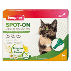 pipetas repelentes para gatos Beaphar spor on 3x1 ml