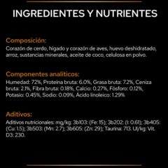 composición alimento húmedo para perros con insuficiencia renal Proplan Renal Function MOUSSE NF perros insuficiencia renal