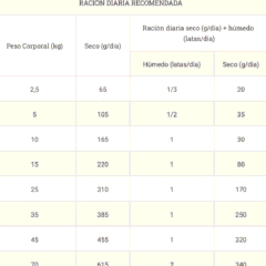 dosis diaria recomendada proplan renal function NF perros