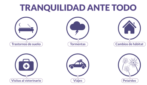 indicaciones nueva tecnología tranquilizante perros gatos calmatonine XR