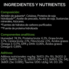 ingredientes alimento húmedo para perros con alergias a ingredientes purina proplan hypoallergenic HA mousse perros