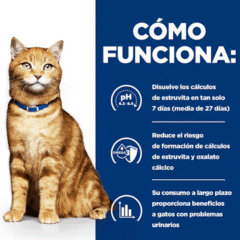 características aspecto comida húmeda gatos Hill´s lata C:D Urinary Stress ESTOFADO pollo y verduras 82 g