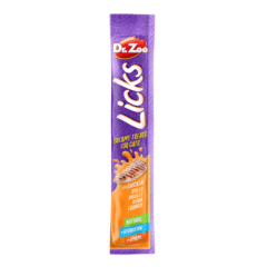 snack cremoso para gatos Dr Zoo Licks pollo 15 g
