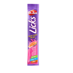 snacks cremoso para gatos Dr Zoo Licks crema salmón 15 g