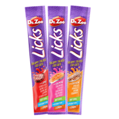 variedades snacks crema Dr Zoo licks gatos