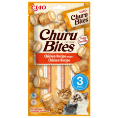SNACKS para gatos Churu cat bites POLLO bocaditos para gatos 3x10 g