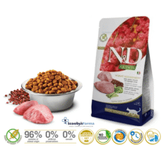características pienso para gatos con sobrepeso ND Quinoa CAT CORDERO Weight Management control de peso gatos