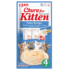 snacks en crema para gatidos Churu kitten receta ATÚN 12X56 g