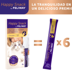 formato tranquilizante para gatos Happy Snack gatos Feliway