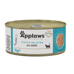 lata applaws para gatos de filete de atún 70 g