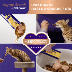 modo de uso tranquilizante para gatos Happy Snack gatos Feliway