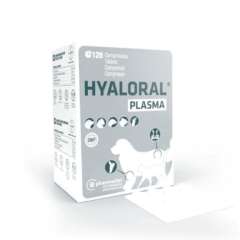 articulaciones perros gatos Hyaloral PLASMA 120 comprimidos