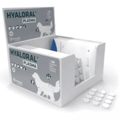 articulaciones perros gatos Hyaloral PLASMA 360 comprimidos