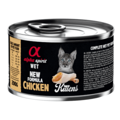 comida húmeda para gatitosAlpha Spirit kitten lata POLLO gatitos 6x200 g