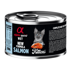 comida húmeda para gatitosAlpha Spirit kitten lata SALMÓN gatitos 6x200 g
