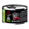 comida húmeda para gatos ESTERILIZADOS Alpha Spirit lata PATO gato 6x200 g