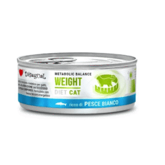 Alimento húmedo para gatos con sobrepeso Disugual weight cat PESCADO BLANCO 85 g