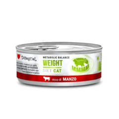 Alimento húmedo para gatos con sobrepeso Disugual weight cat ternera 85 g