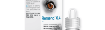 Ojos secos en perros gatos Remend 0.4 hidratación y lubricación 10 ml