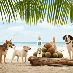 colonia para perros menforsan agua de colonia de coco 125 ml