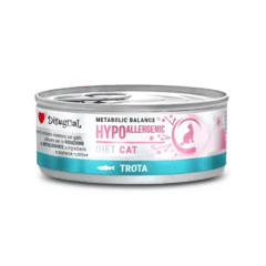 comida húmeda para gatos con alergia alimenticia disugual HYPOALLERGENIC cat TRUCHA 85 g