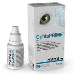 limpieza y protección ocular mascotas OphtaPrime mascotas 50 ml