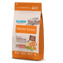 pienso no grain para cachorros medianos grandes Natures Variety no grain salmón MED MAXI PUPPY 3 kg