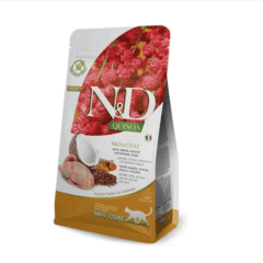 pienso para gatos de piel sensible con intolerancia nd quinoa codorniz skin coat gatos