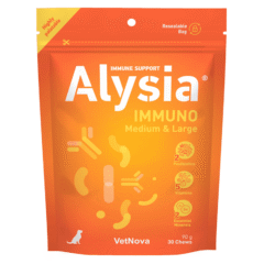 refuerzo del sistema inmune perros Alysia Immuno medium y large 30 chews
