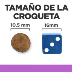 tamaño croqueta pienso para perros con alergia Hill´s I/D Sensitive Digestive care perros