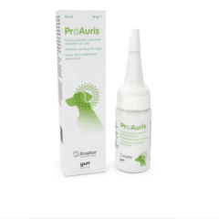 gotas óticas para perros con probióticos proauris 20 ml