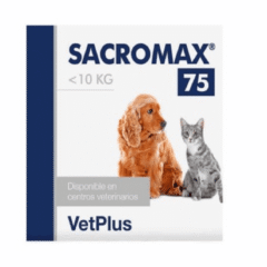 hepatoprotector en polvo sacromax 75 perros gatos 30 sobres