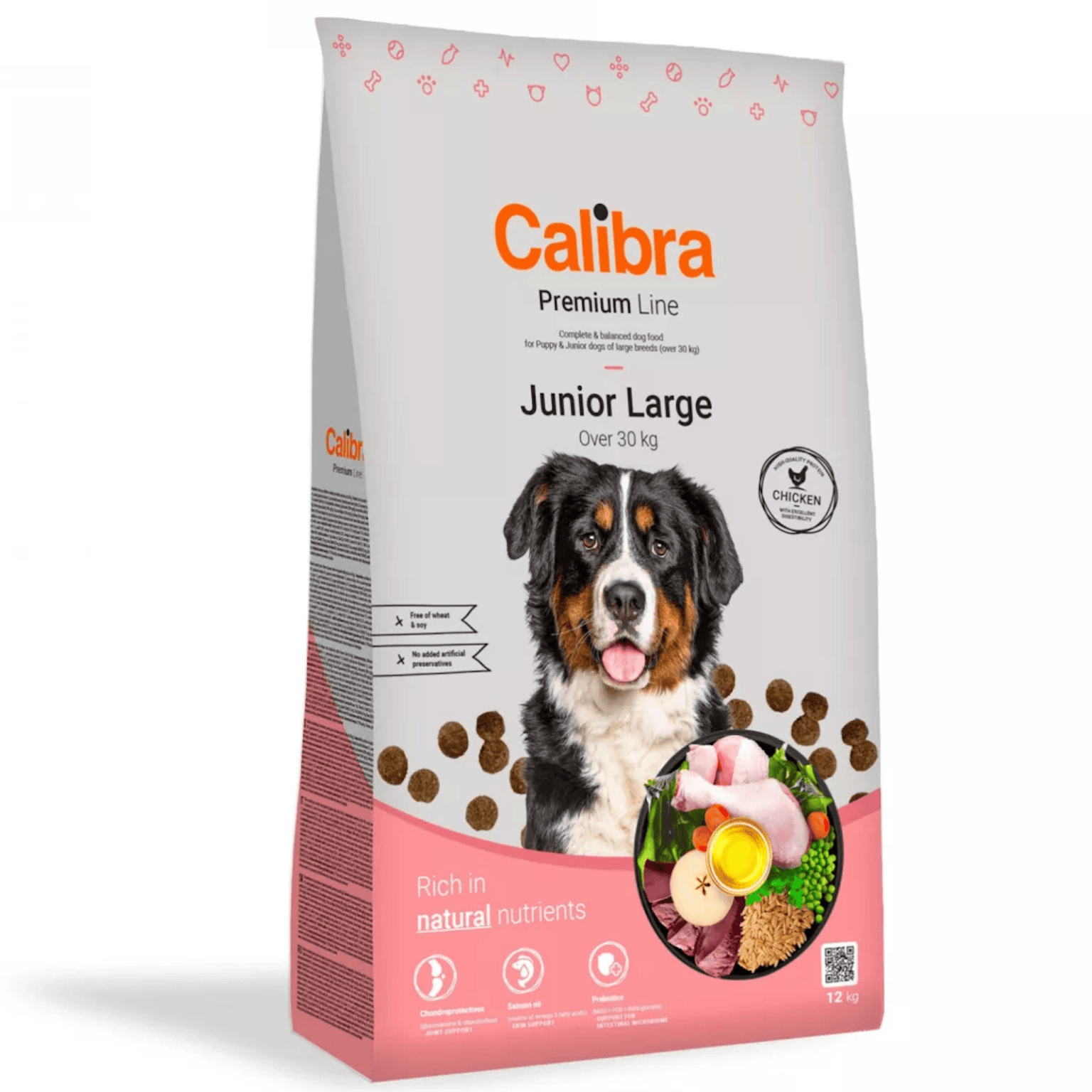 pienso para cachorros calibra premium line junior large pollo