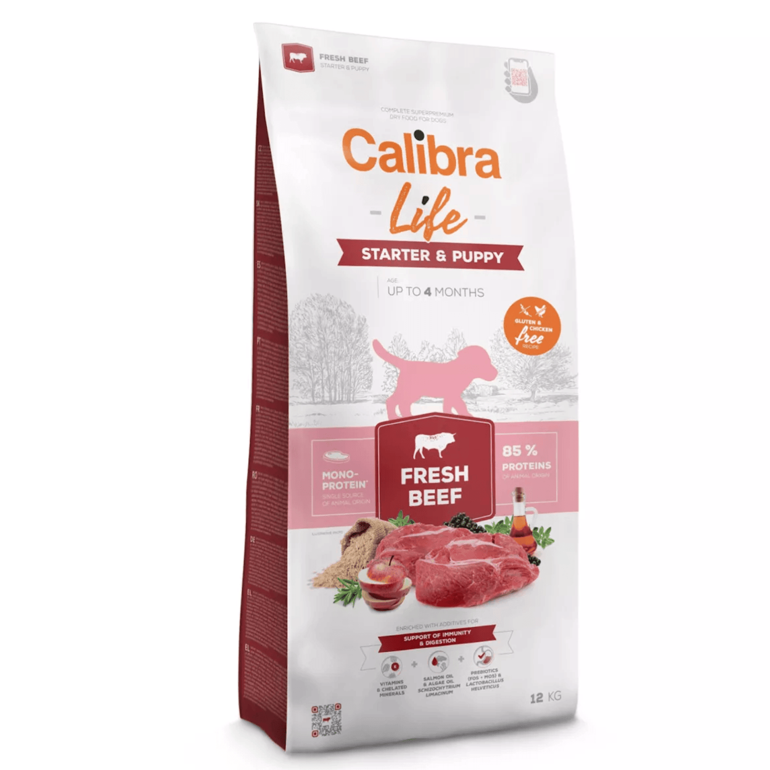 pienso para cachorros hasta 3 meses Calibra dog life Starter y Puppy Ternera fresca cachorros