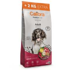 pienso para perros adultos Calibra ternera Premium Line dog perros 14 kg (12+2 kg)