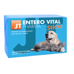 polvo para diarreas de perros y gatos JT Enterovital sticks 60x1 g