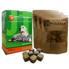 snacks de Jt pharma biotin B zinc selenio 60x4 g