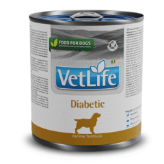 comida húmeda para perros con diabetes mellitus farmina vetlife diabetic perros