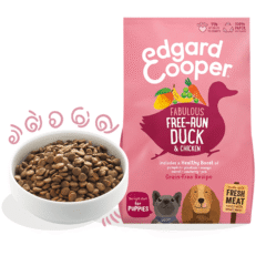 pienso para cachorros Edgard Cooper PATO POLLO puppy sin cereales pienso para cachorros