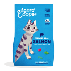 pienso para gatos adultos sin cereales Edgard Cooper gato SALMÓN sin cereales pienso gatos adultos y esterilizados