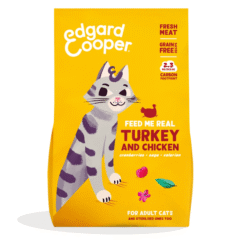 pienso para gatos adultos sin cereales Edgard Cooper gatos PAVO Pollo sin cereales pienso gatos adultos y esterilizados