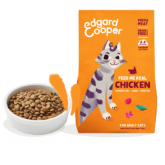 pienso sin cereales para gatos adultos y esterilizados sin cereales Edgard Cooper gato Pollo sin cereales pienso gatos adultos y esterilizados