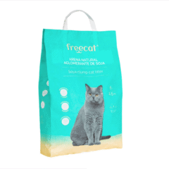 arena para gatos Arena natural aglomerante soja Freedog