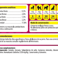 características snacks para perros Dr Zoo Sticks Max Salchicha perros