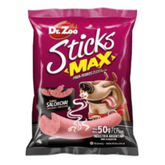 snacks para perros Dr Zoo Sticks Max Salchicha perros 50 g